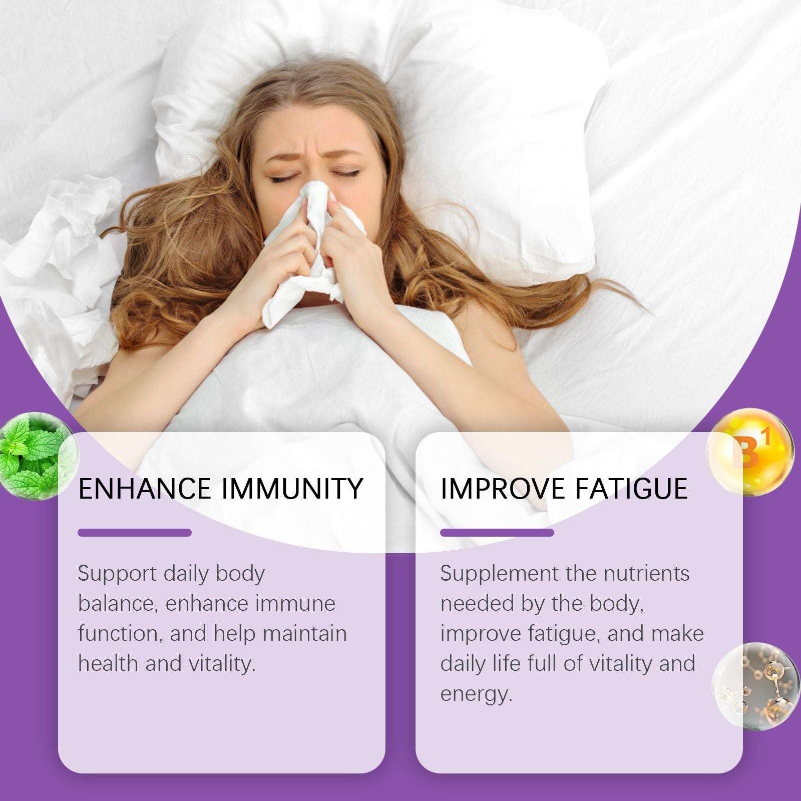 Boost Immunity with Body Care Supplement Drops, Natural Wellness, Daily Vitality ,60ml