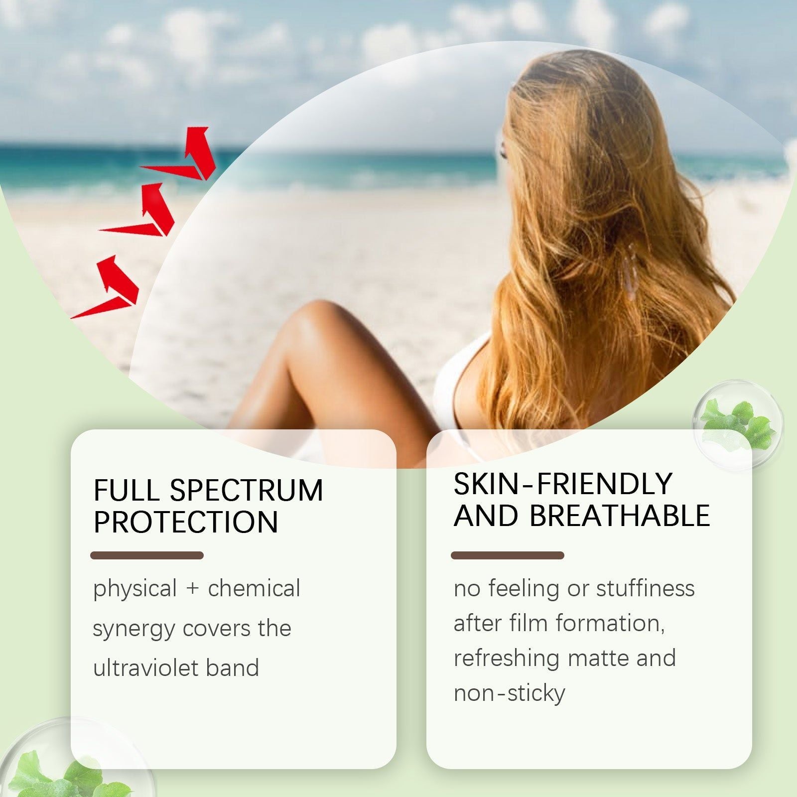 Centella Moisturizer, SPF 50, Hydrating, Non-Greasy, Skin Shield ,50g