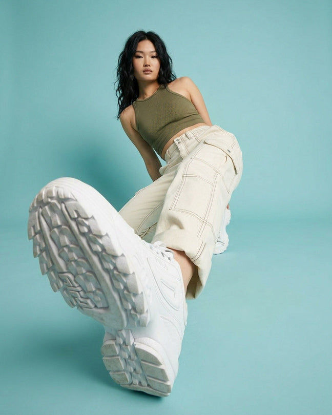 Urban Outfitters white UFO pant
