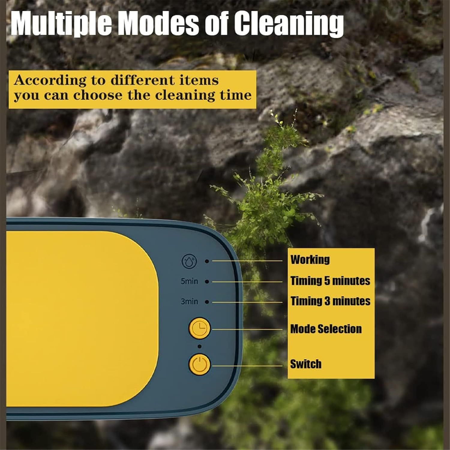 Ultrasonic Glasses Cleaner Jewelry Cleaner Machine for Eyeglasses Watches Gift for Wife Friend