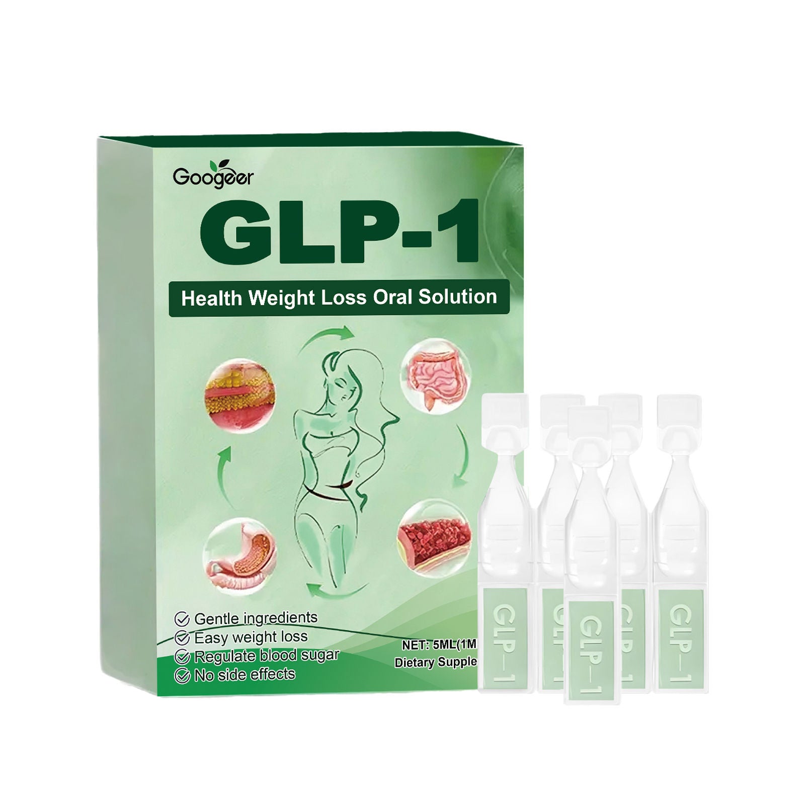 Boost Your Body Care with GLP-1 Gut Health Drops, Supports Blood Sugar Balance ,5ml