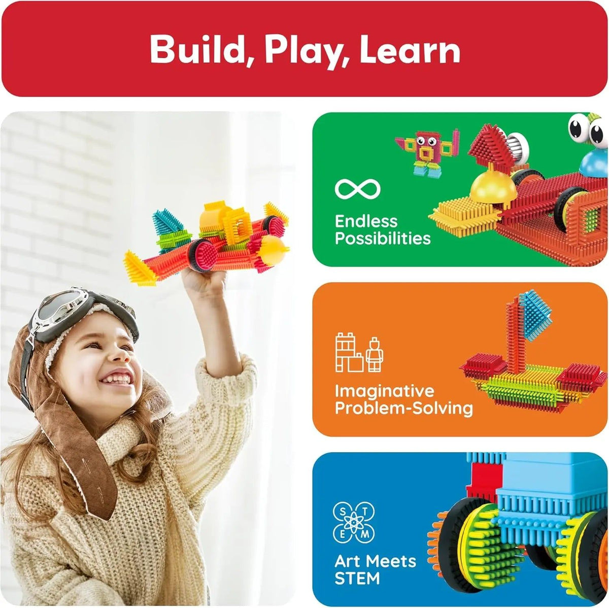 Hedgehog Building Blocks 120 pcs – PicassoTiles