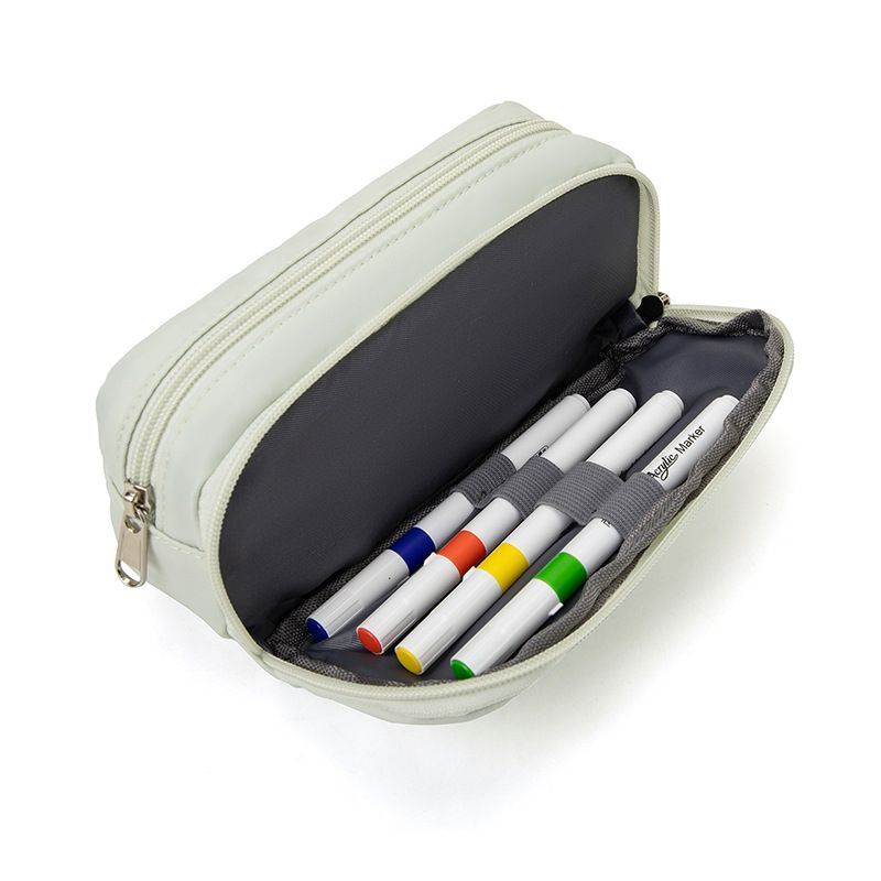 Large Capacity Pencil Case Student Kids Pen Pouch Box Office Desk Storage Bag