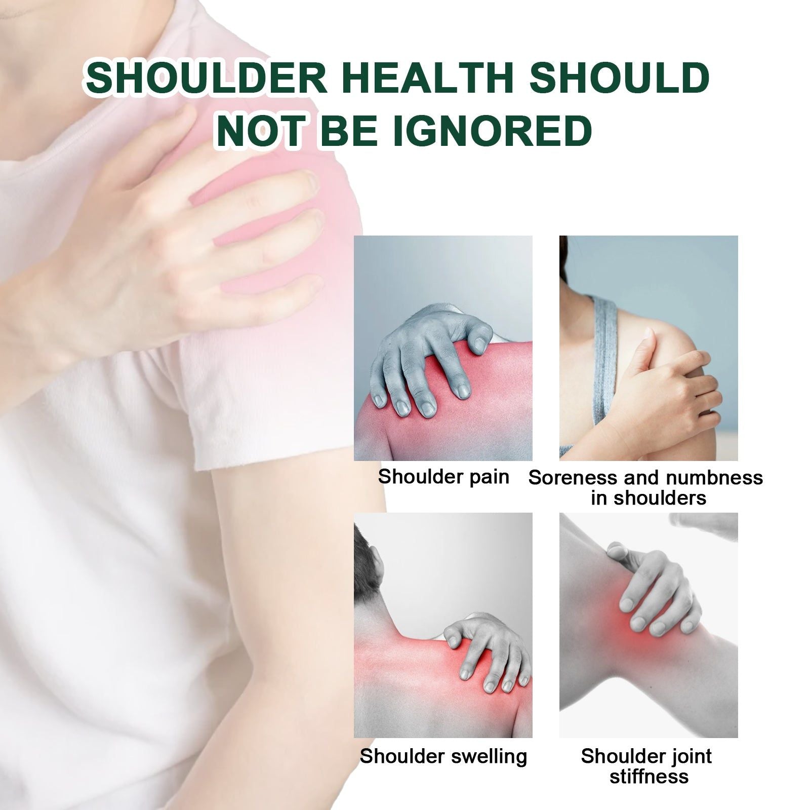 PeriShoulder Care Herbal Plaster, Pain Relief, Muscle Relaxation, Anti-Inflammatory, Natural Healing ,12pcs