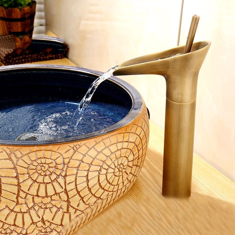 Washbasin Hot & Cold Faucet, Specification:84535 High Type 84535 High Type