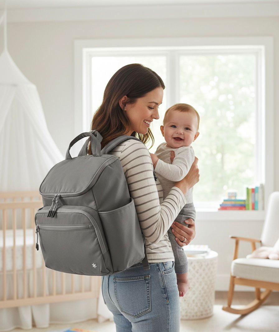 Skip Hop Next Forma Diaper BackPack Grey