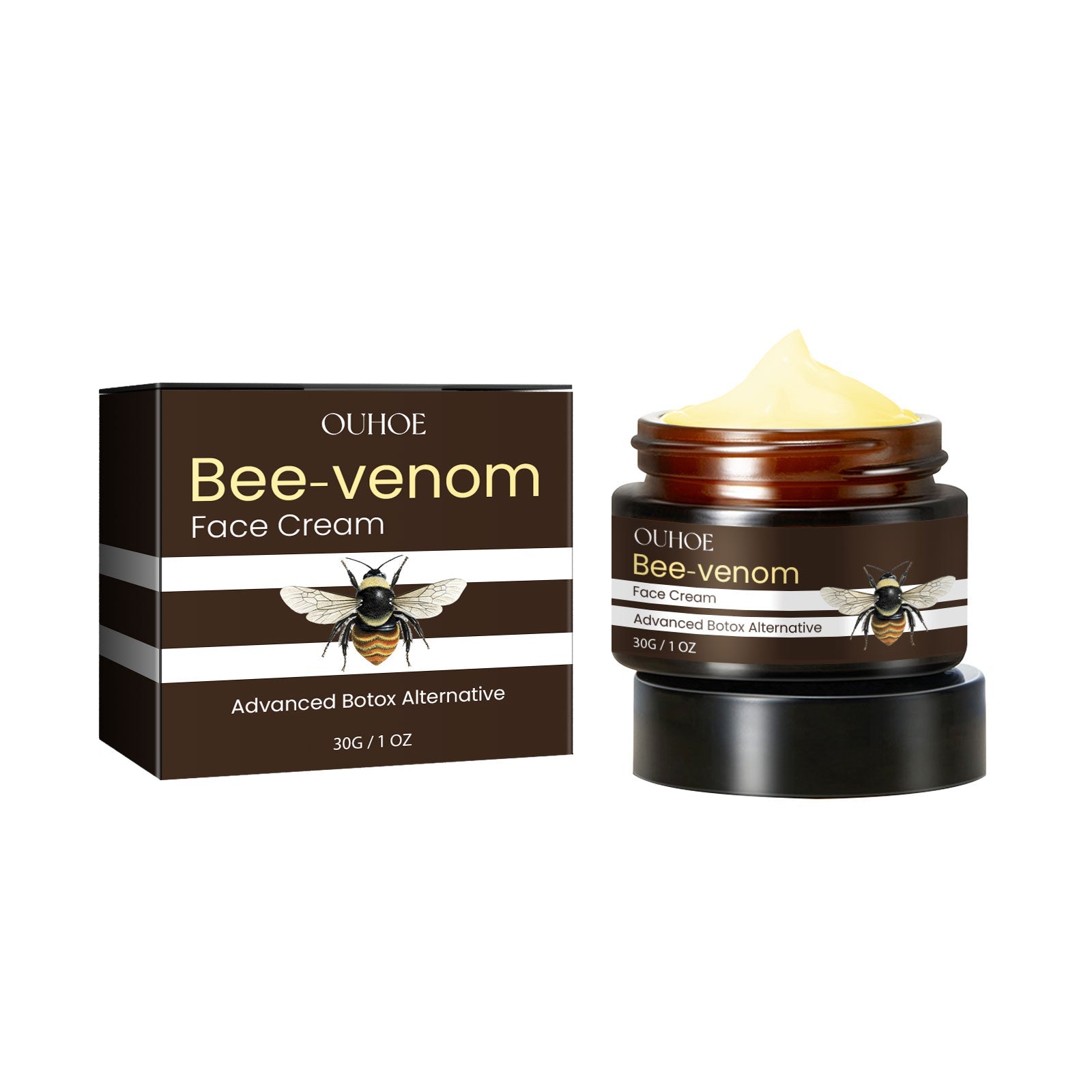 Bee Venom Firming Cream, Fade Fine Lines, Hydrate, Nourish, Anti-Aging ,30g