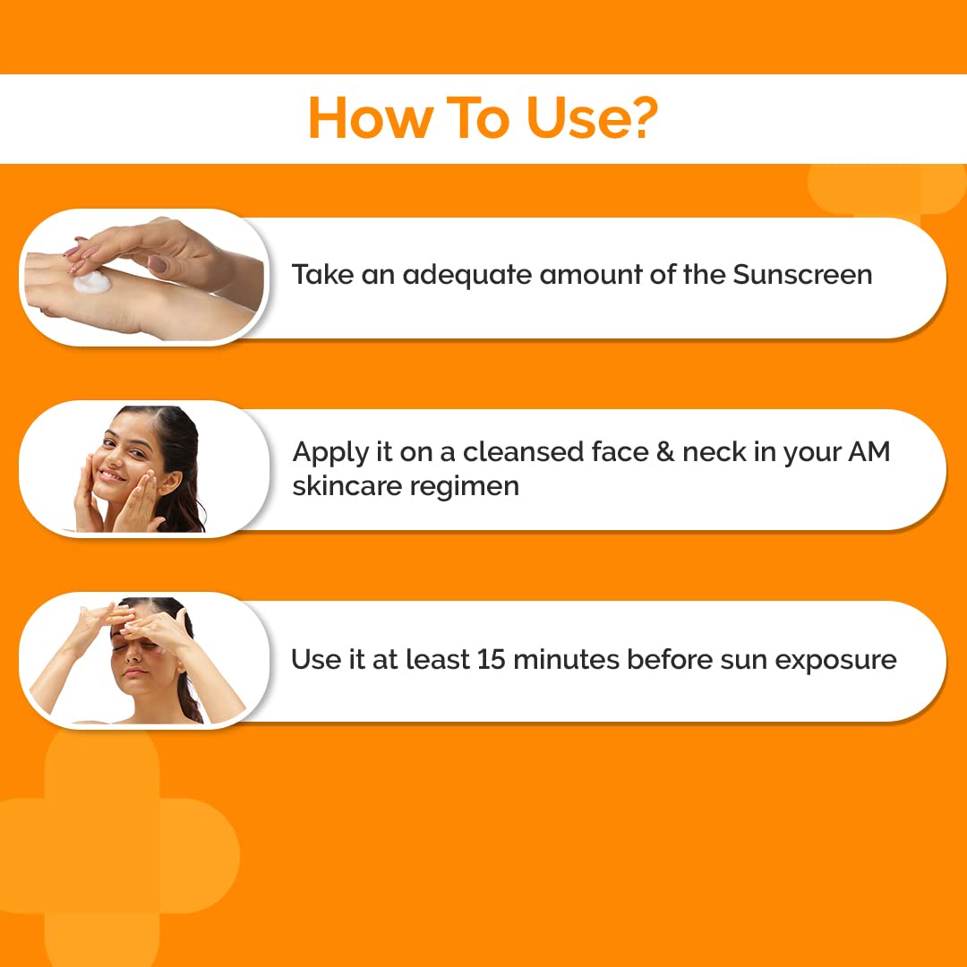 كريم واقي من الشمس لتقليل المسام من Derma Co مع نياسيناميد 50 جم