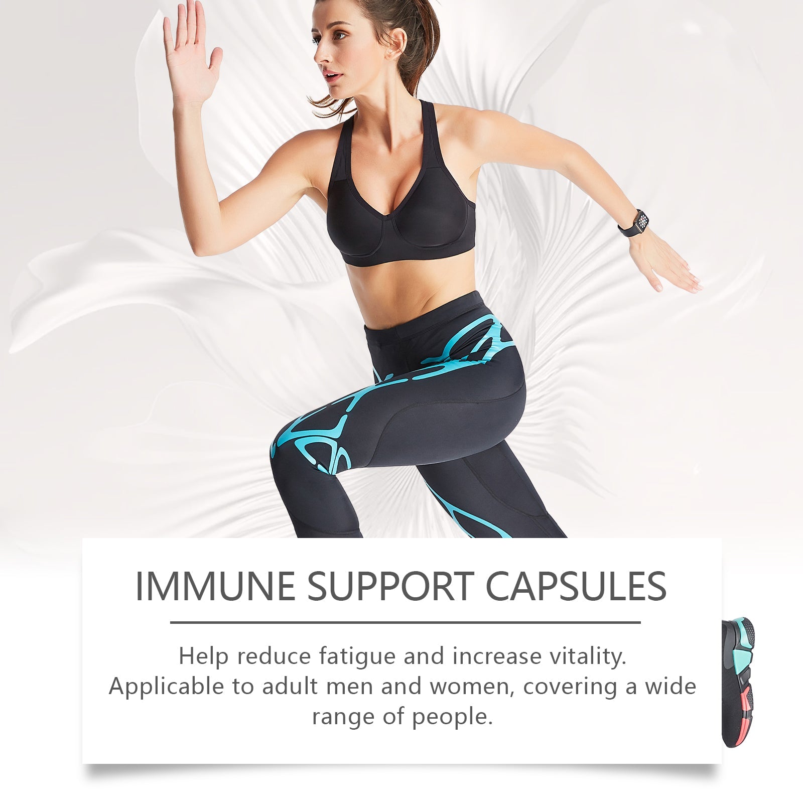 Boost Your Immunity with Immune Support Capsules, Natural Health Booster ,180capsules