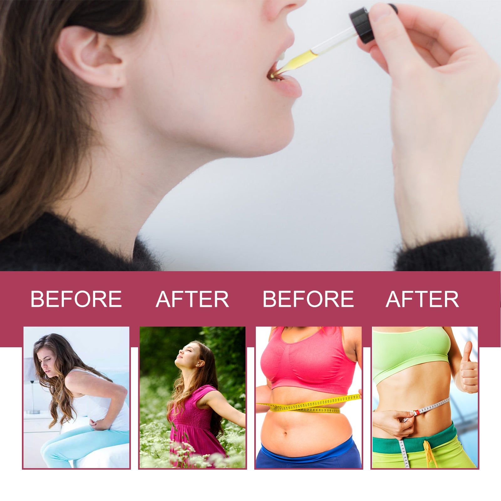 Boost Your Body Care, Relieve Fatigue, Balance Hormones, Natural Women’s Supplement ,30ml