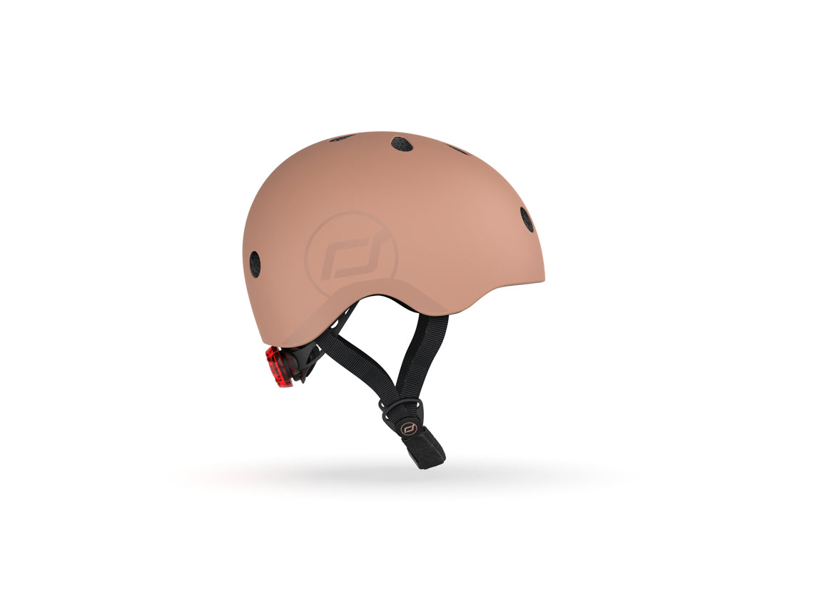 Scoot & Ride Kid Helmet S M Mocha