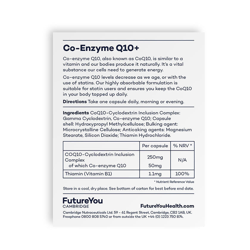 الإنزيم المساعد Q10+