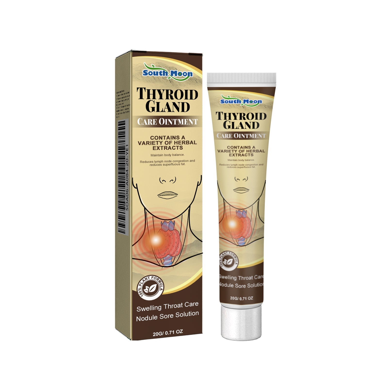 Revitalize Your Body Care, Lymphatic Repair Cream for Neck, Armpit Swelling Relief ,20g