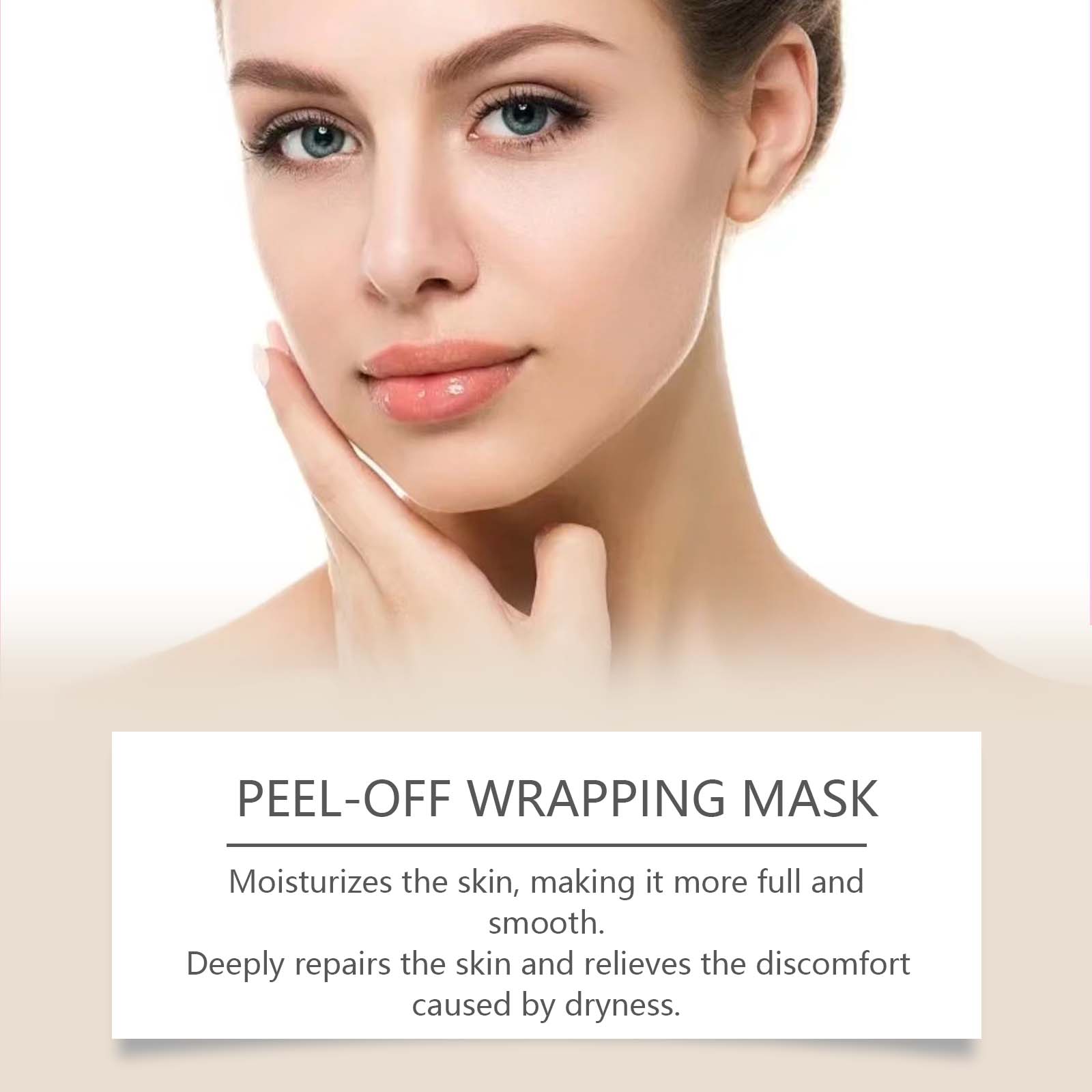 Collagen Mask, Deep Hydrating Facial Care, Anti-Aging, Skin Firming, Moisturizer ,100g