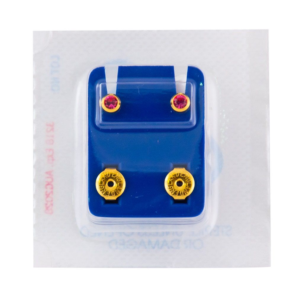 Caflon Singles Birthstone, Rose Gold Plated Earring