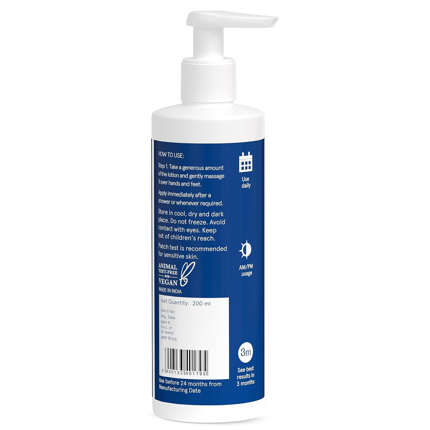 بي بوديوايز 5٪ AHA لوشن للجسم مع ترطيب لمدة 48 ساعة 200 مل فراولة