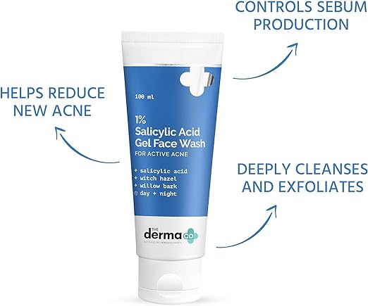 THE DERMA CO 1% Salicylic Acid Gel Face Wash 100 ml