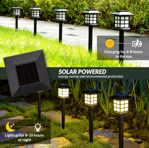 Solar Pathway Lights – Set of 2