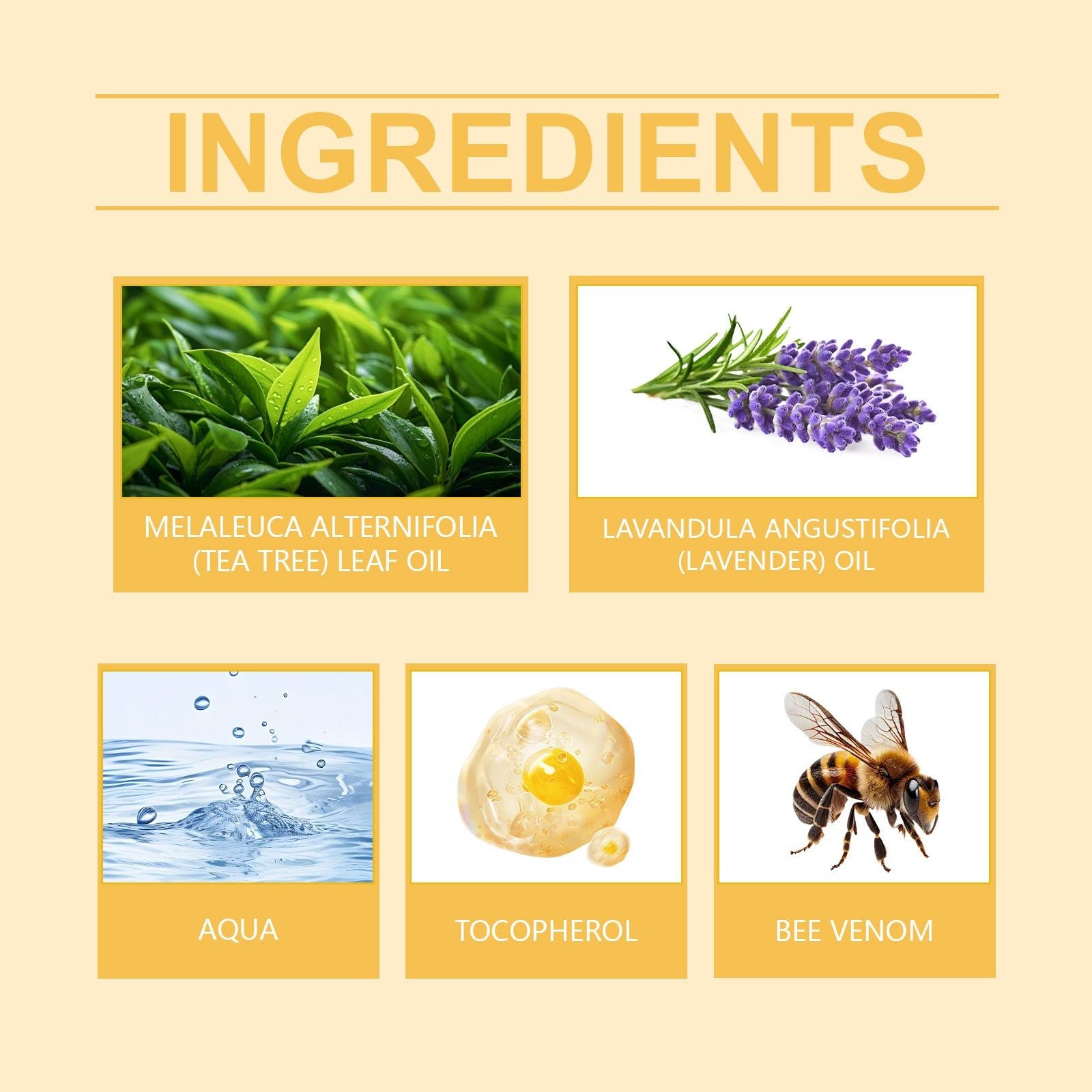 Bee Venom Body Care Cream, Soothes, Repairs, Hydrates, Natural Skin Relief ,30g