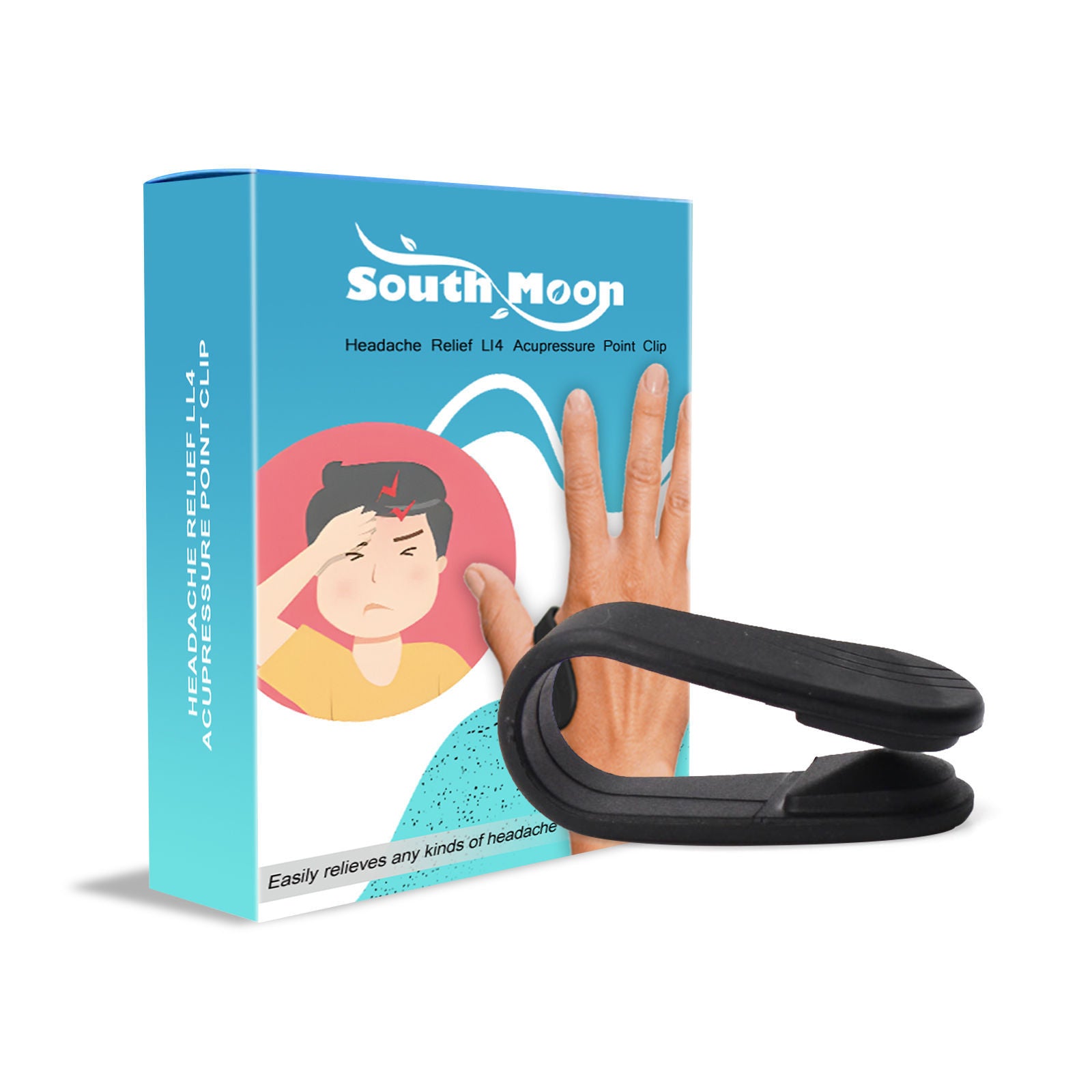 Acupressure Clamp, Body Care, Pain Relief, Hand Massage, Relaxation ,1pcs