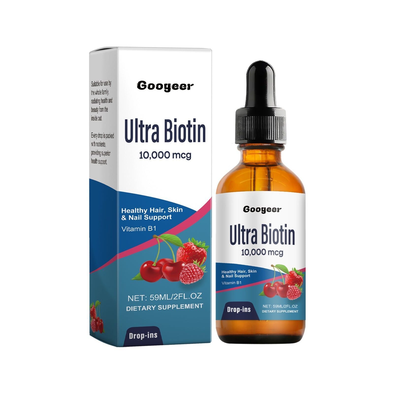 Body Care Supplement, Nail & Hair Repair, Natural Herbal Formula, Boost Beauty, Moisturize & Strengthen ,59ml