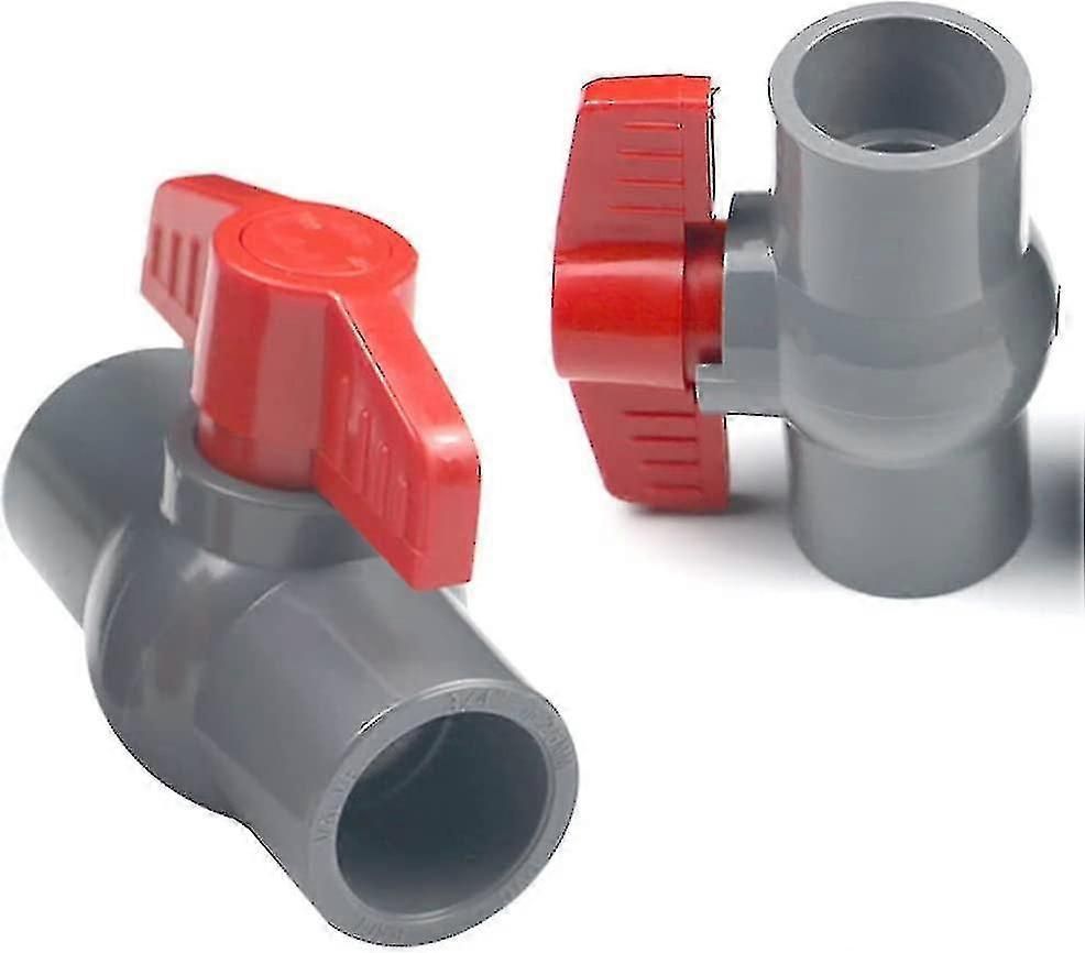 40Mm Pvc Ball Valve Heavy Duty Plastic Water Flow Control Valve