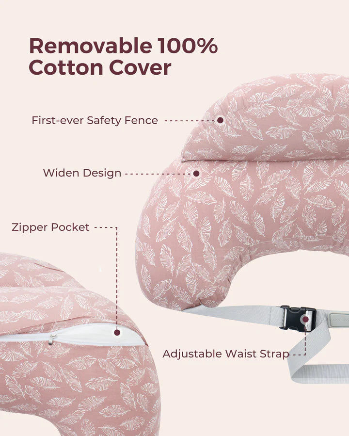 Momcozy - Nursing Pillow - Light Pink