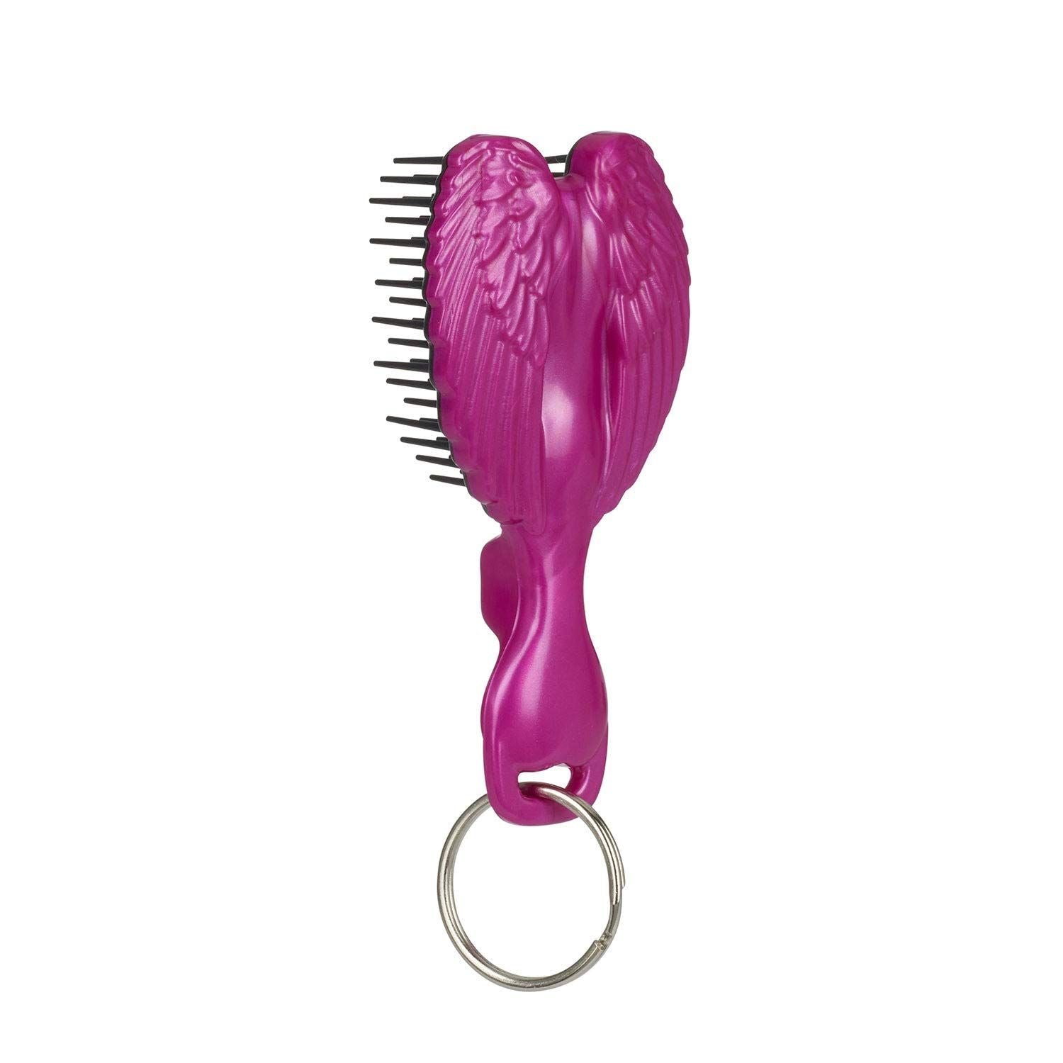 Tangle Angel Mini Hair Brush Key Ring Gloss Lilac