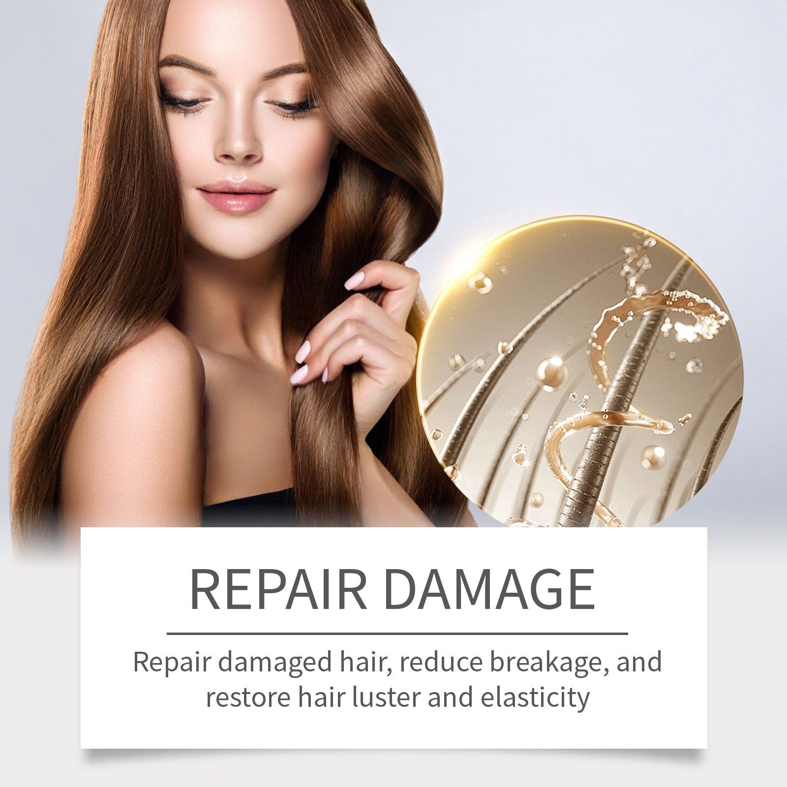 Blue Copper Peptide Hair Care Oil, Nourishing, Repairing, Moisturizing, Hair Growth, Anti-Damage ,20ml
