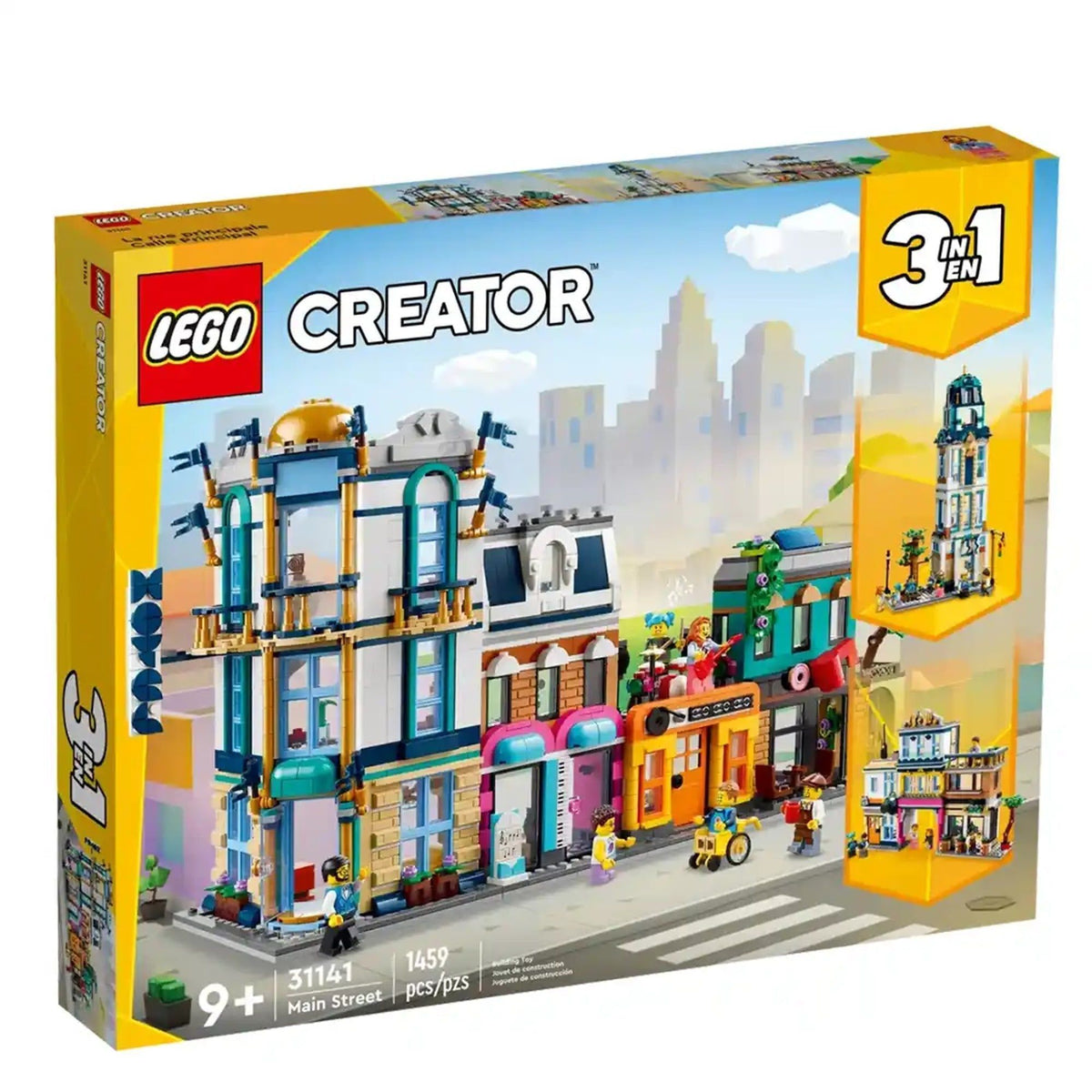 LEGOÃÂ® Creator Main Street 31141 Building Toy Set (1,459 Pieces)
