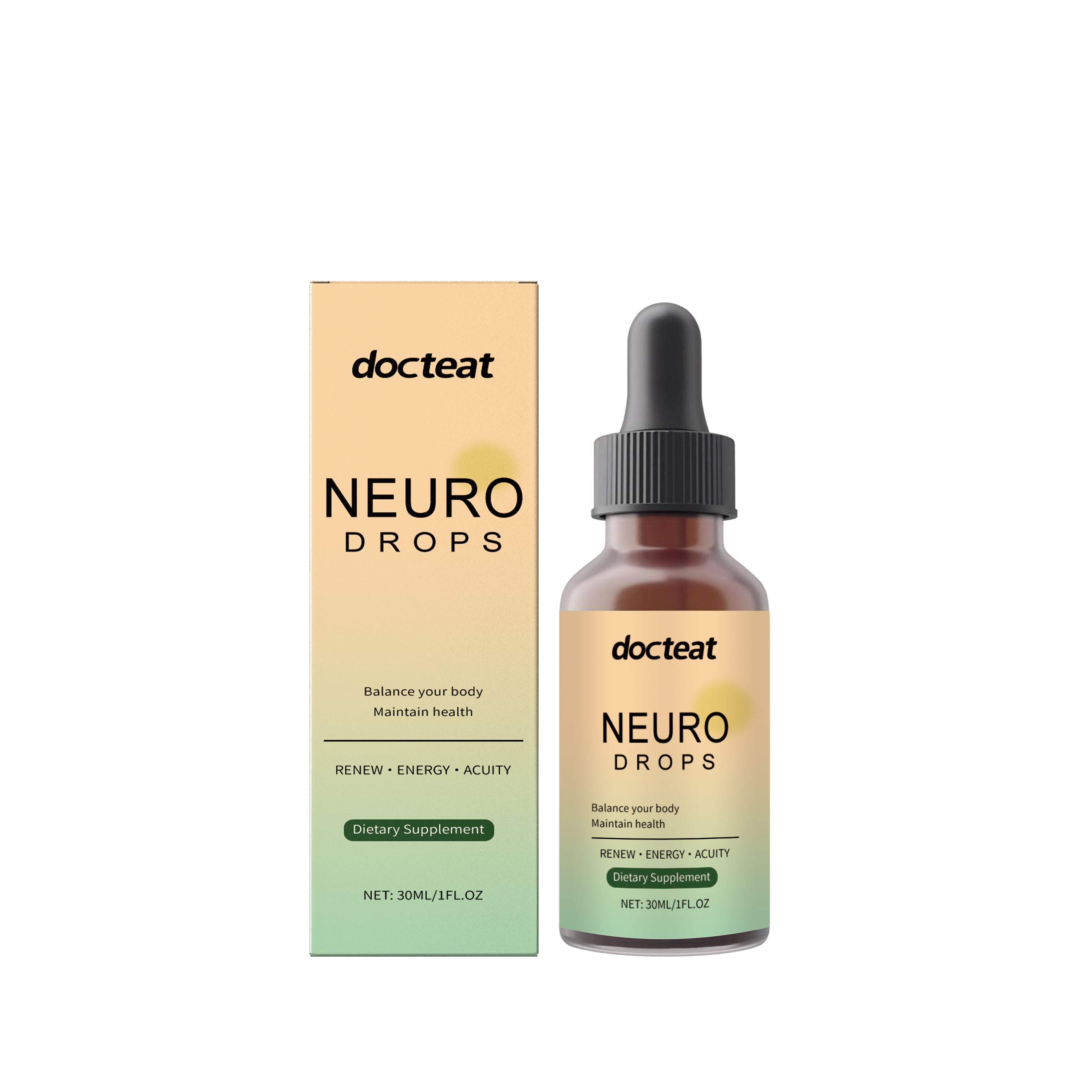 Boost Your Body Care, Stress Relief Herbal Drops, Natural Daily Wellness ,30ml