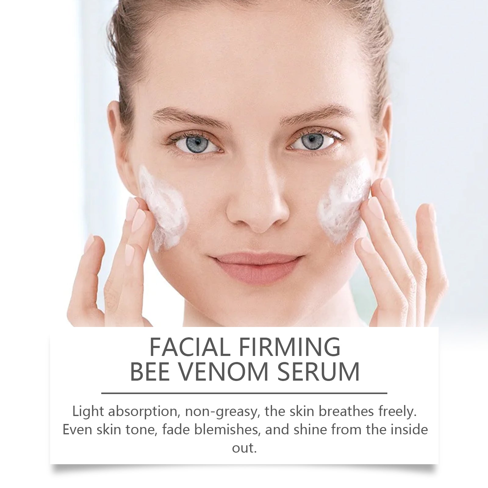 Bee Venom Facial Essence, Hydrating Moisturizer, Collagen Firming, Anti-Aging Skincare ,50ml