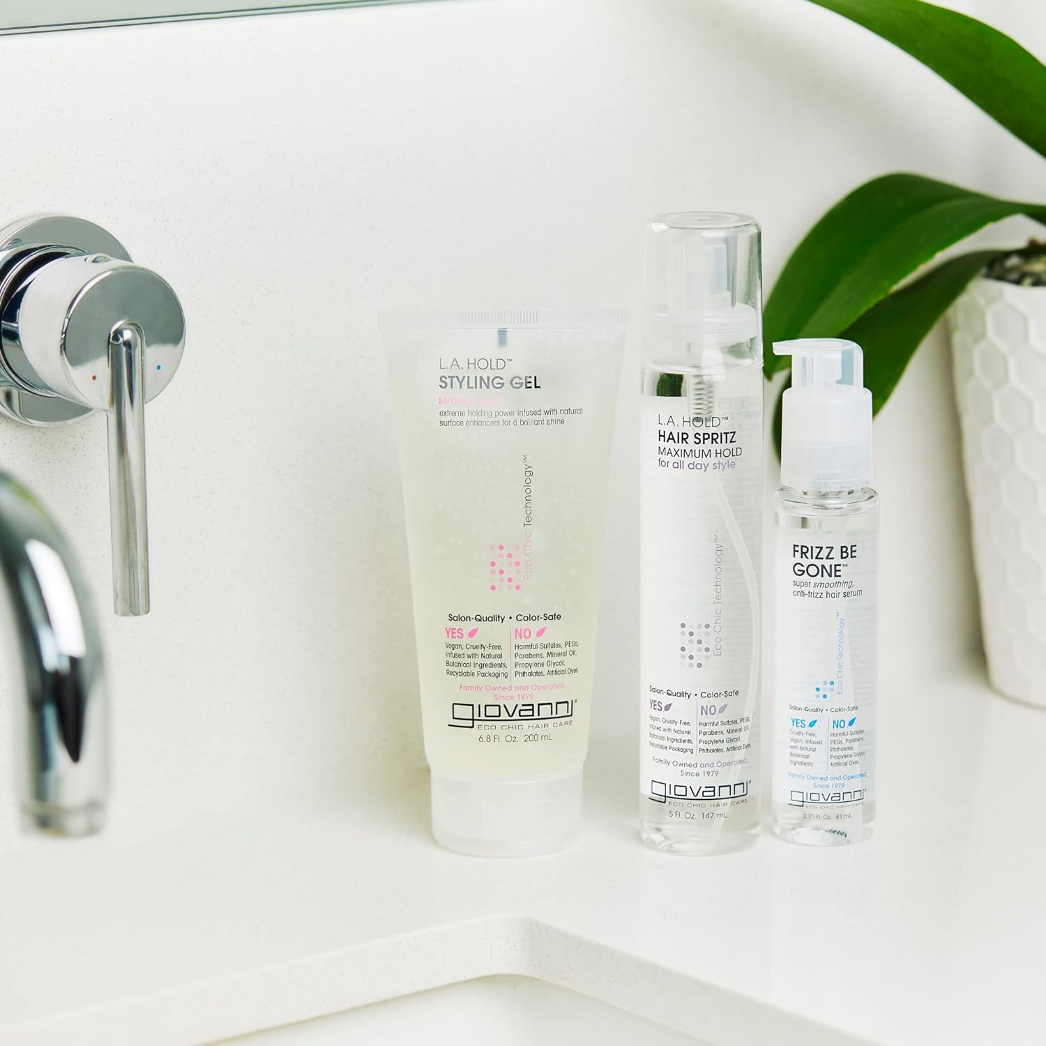 جل تصفيف الشعر الطبيعي من جيوف إل إيه 6.8 أونصة: 10008