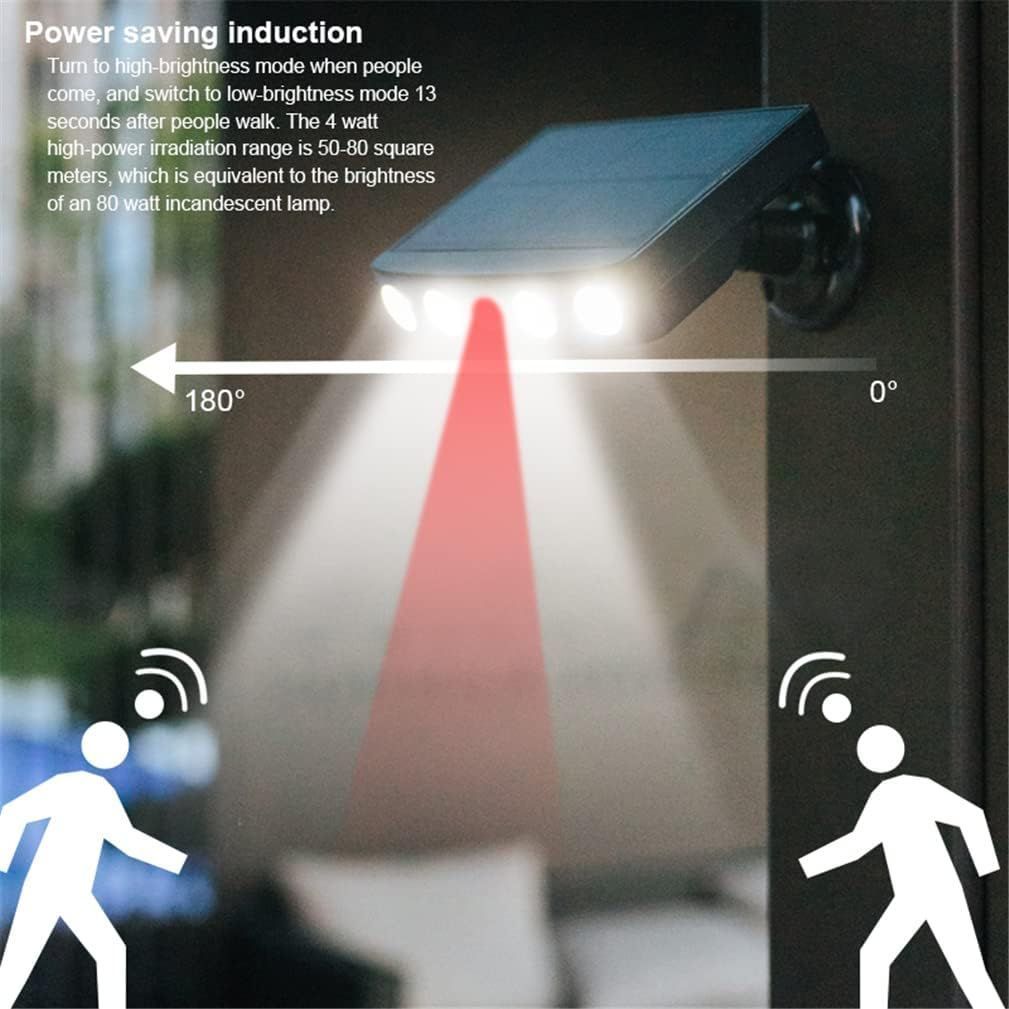 Outdoor Solar Light Motion Sensor Waterproof Lamp for Patio Yard Garden