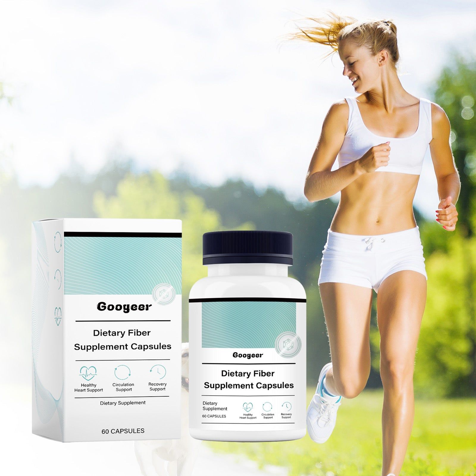 Boost Your Body Care with Glycerin & Vitamin C Fiber Capsules for Better Health ,60capsules