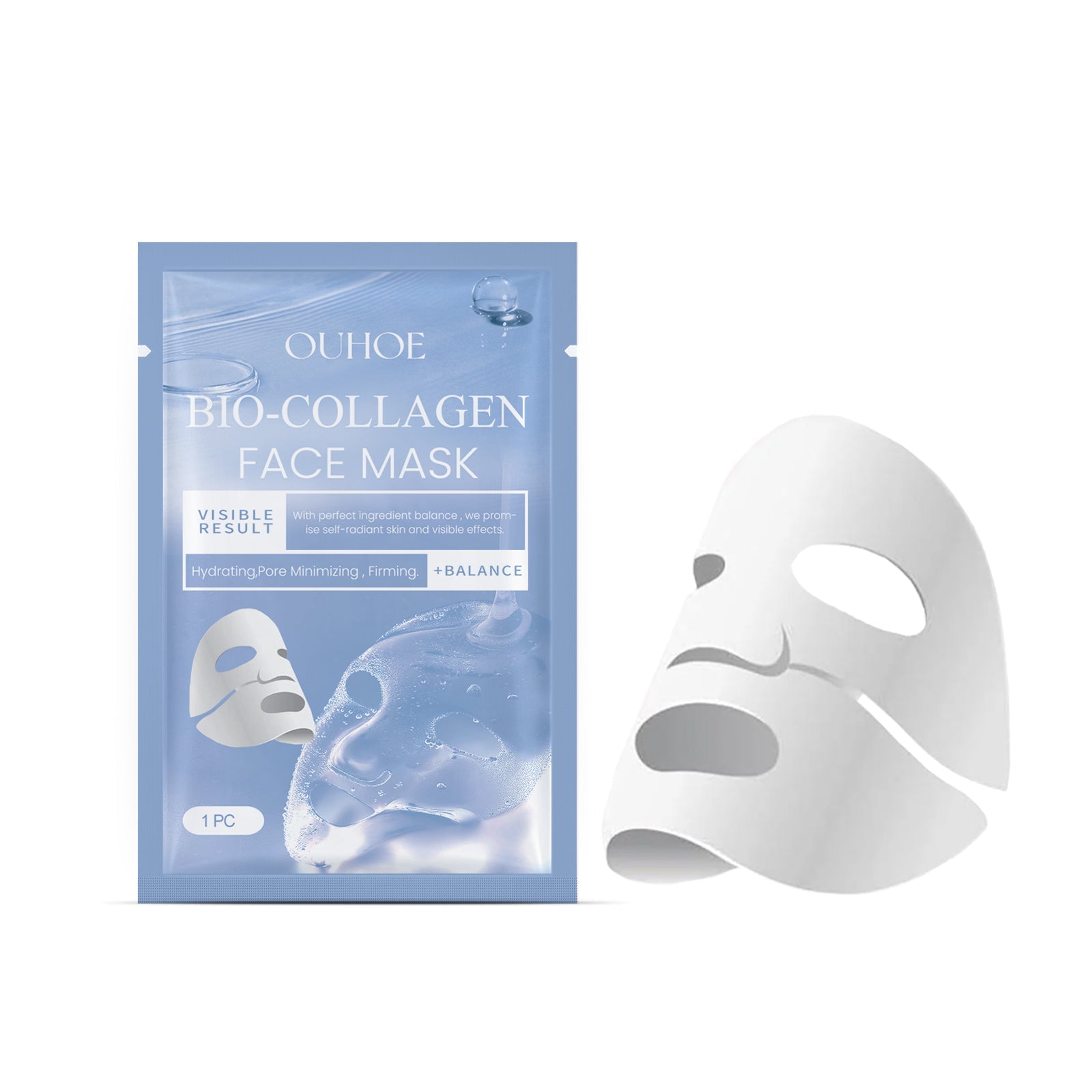 Collagen Firming Mask, Deep Hydrating Anti-Wrinkle, Youthful Glow ,1pcs