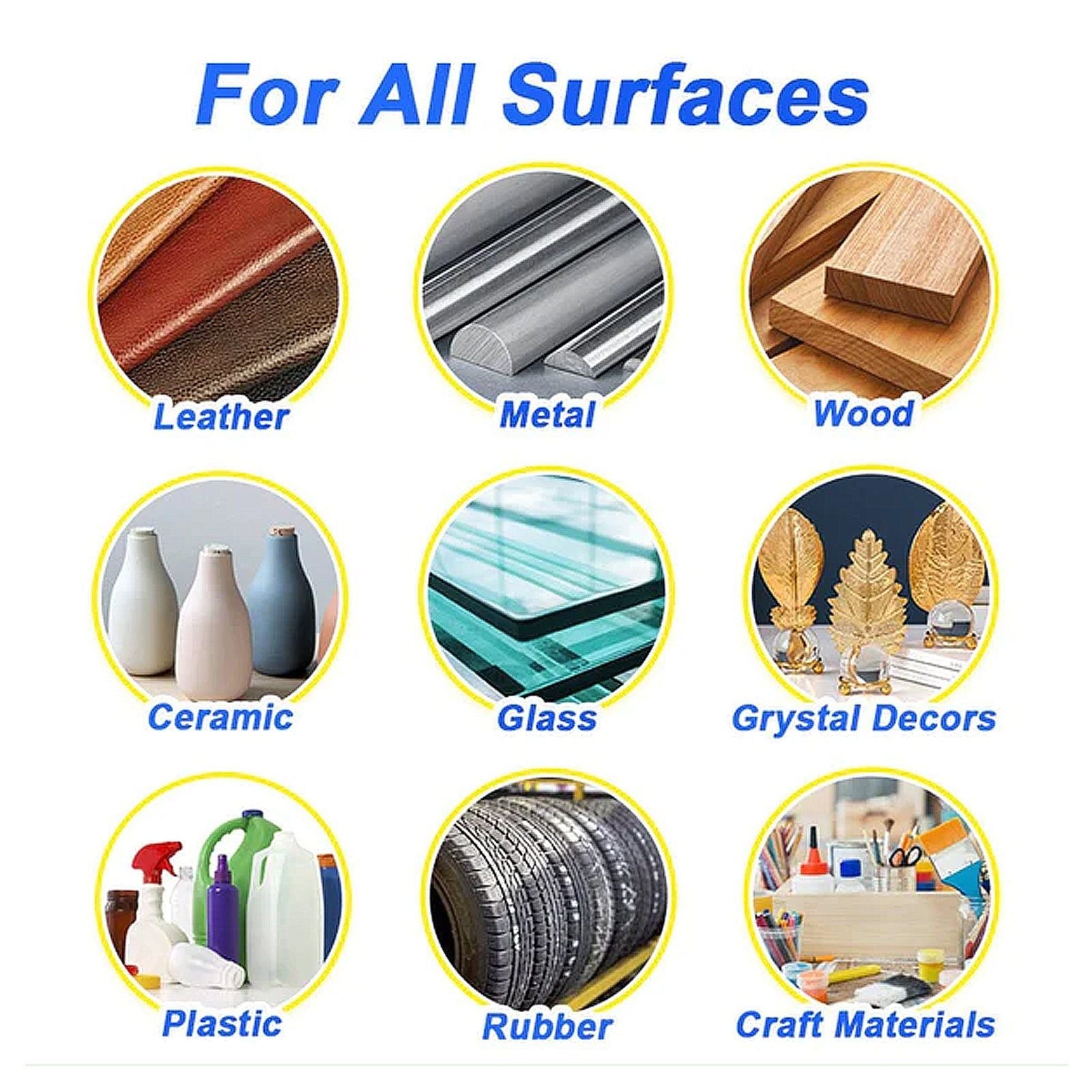 High-Quality Multi-Purpose Glue, Strong Bond, Fast Drying, Perfect for Repairs ,20g