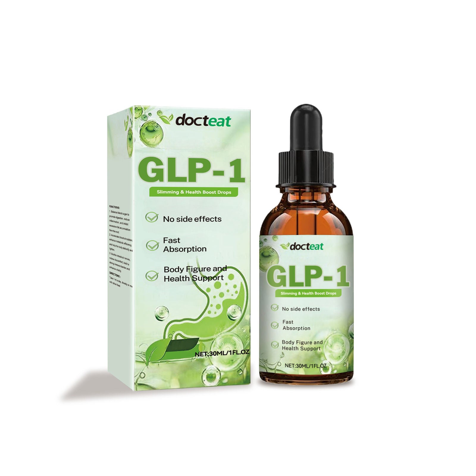 Boost Your Body Care, Regulate Sugar, Reduce Appetite with GLP-1 Drops ,30ml