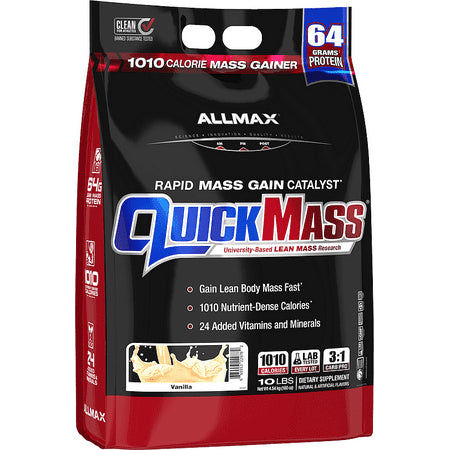 ALLMAX QUICK MASS 10-LB VANILA