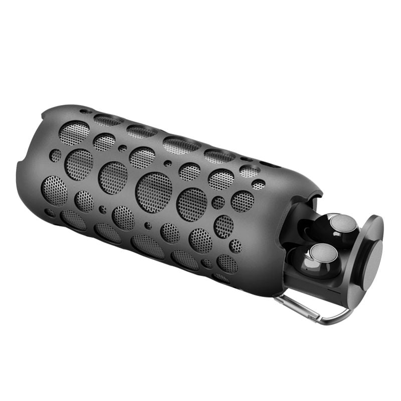 2 In 1 Wireless Speaker Bluetooth Headphone Outdoor Portable Stereo Tws Speaker