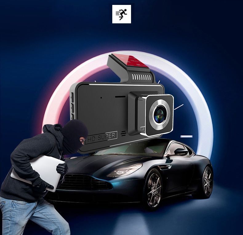 Car Dash Cam 4 Inch Hd Car DVR Vehicle Camera Recorder With Motion Detection