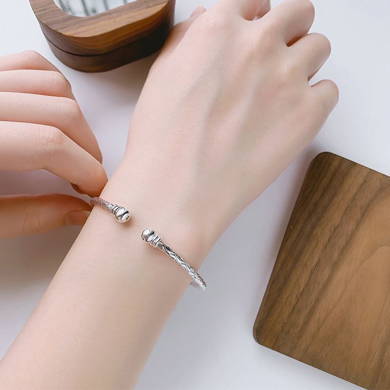 Women Cuff Bangles Simple Bracelets Mothers Day Gift