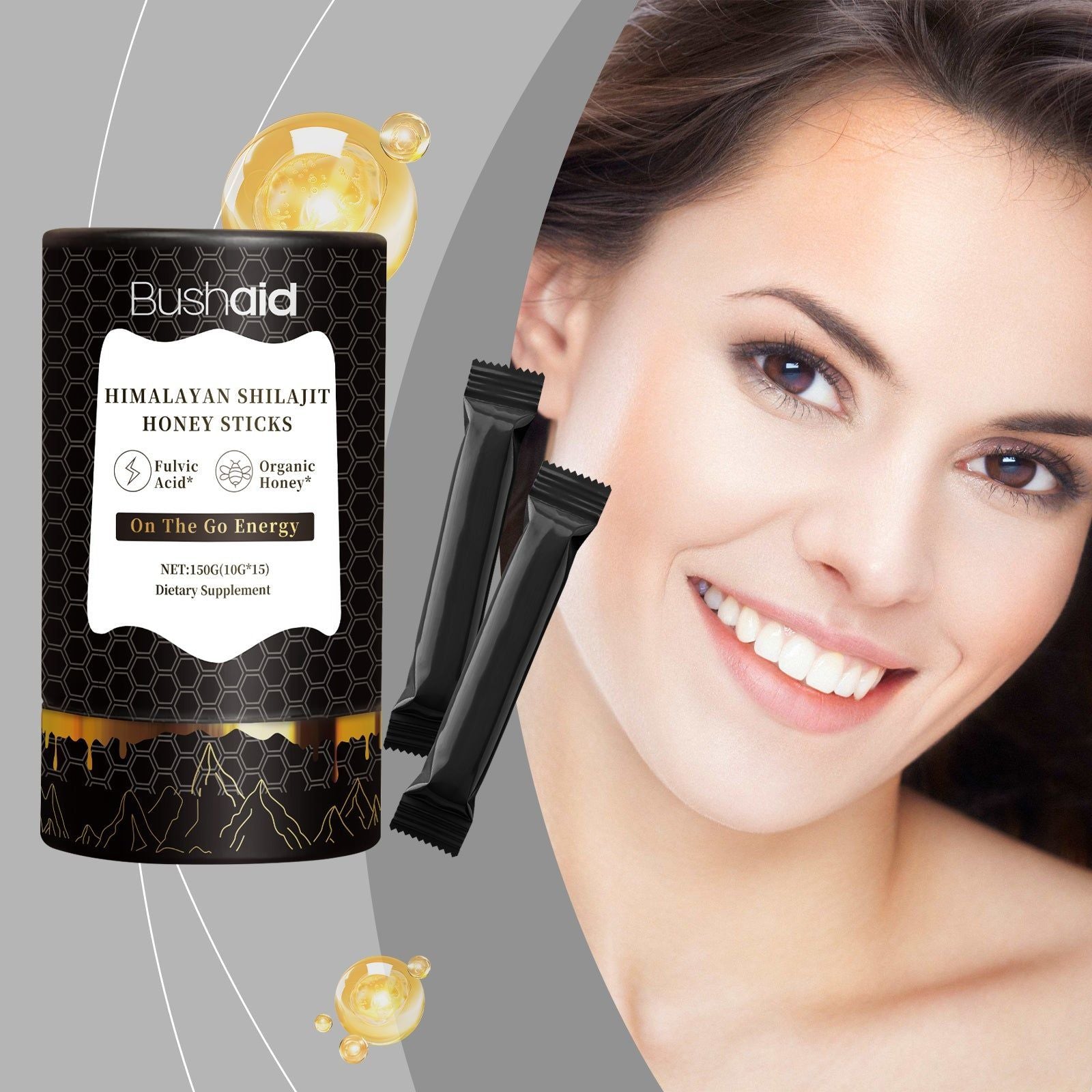 Boost Your Body Care with Honey Supplement for Vitality, Focus, and Wellness ,150g