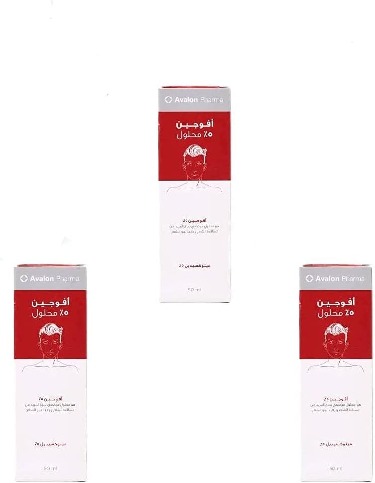 Avogain 5% Minoxidil Topical Solution for Hair Growth 50 mL