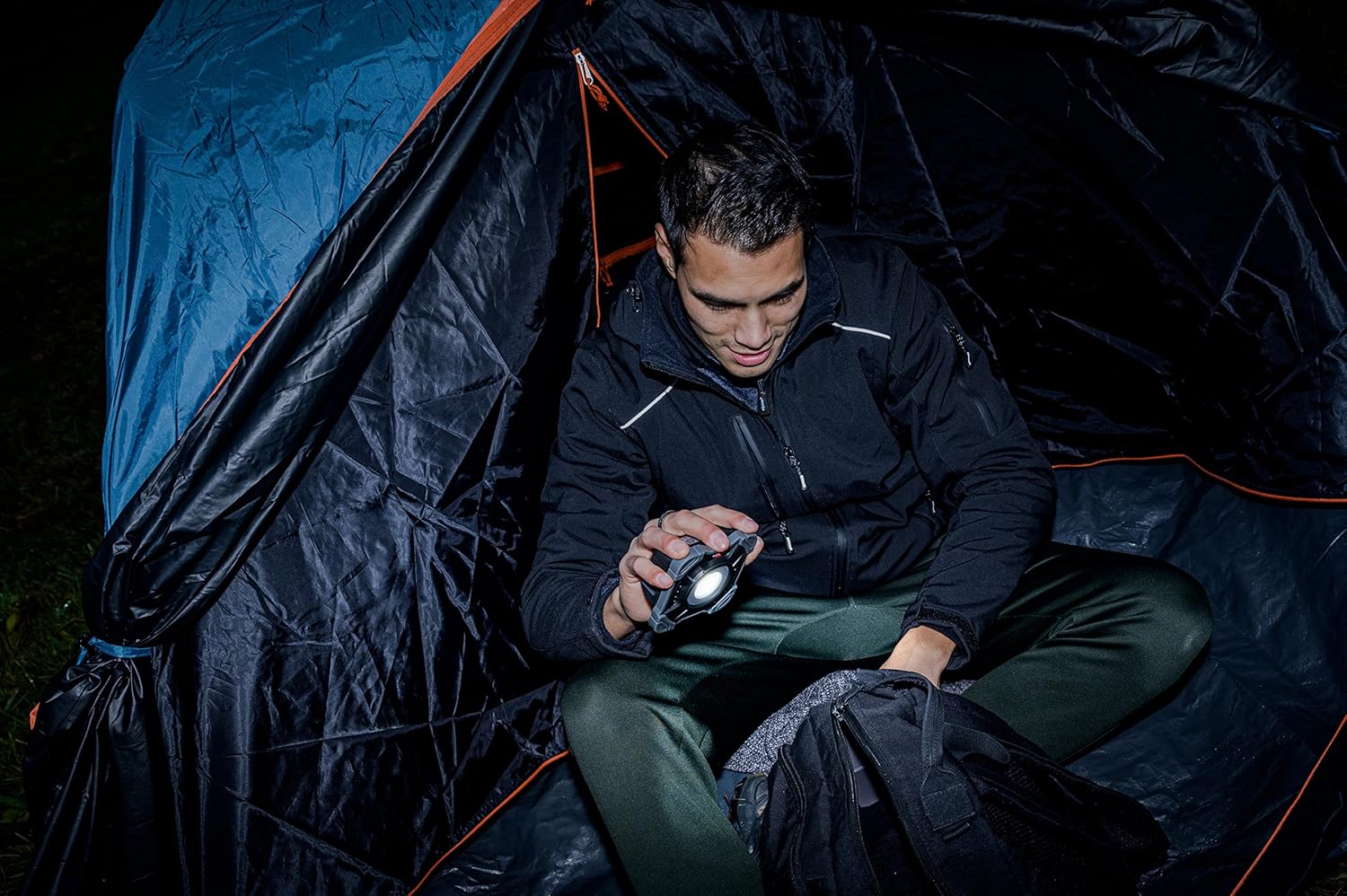 Brennenstuhl 1173700005 SH 1000 MA IP54 Rechargeable LED Work Light, Black/Grey, One Size