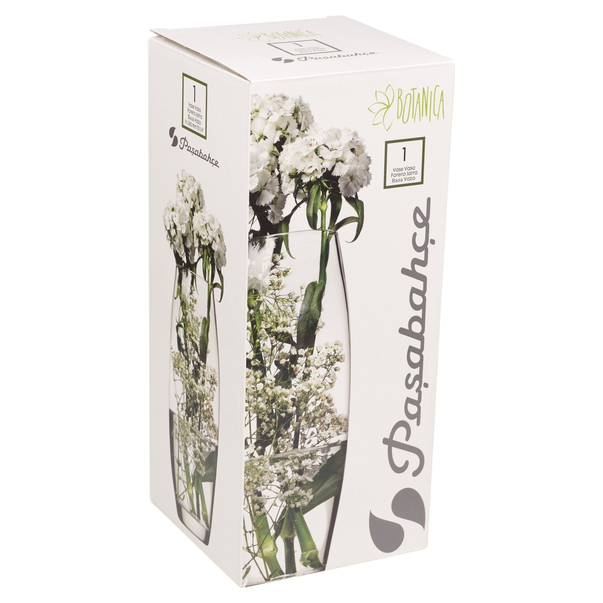 Pasabahce Botanica Glass Vase, 43966