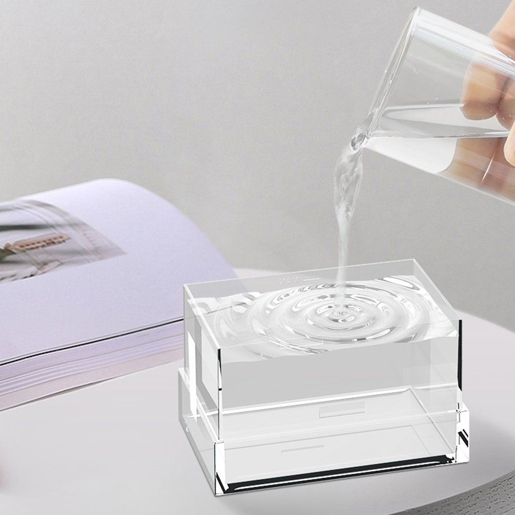 Mini Office Air Humidifier Car Usb Night Light Mute Mist Maker For Bedroom