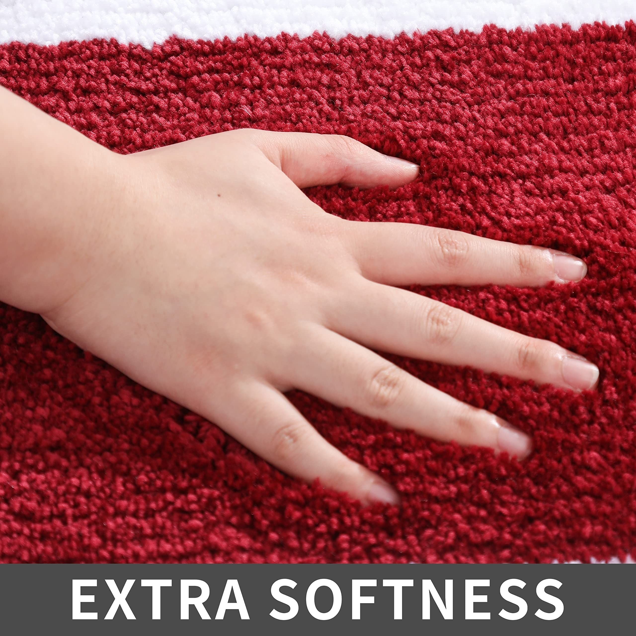 AIESY® Extra Thick Linen Anti-Slip Soft Bath Mats