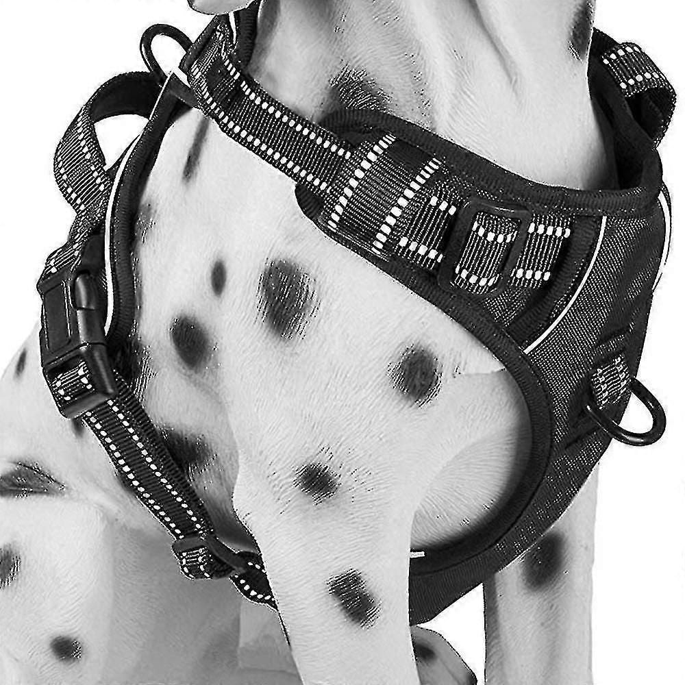 No-pull Dog Harness Padded Adjustable Pet Vest Harness For Large Dogs Training Or Walking zxin
