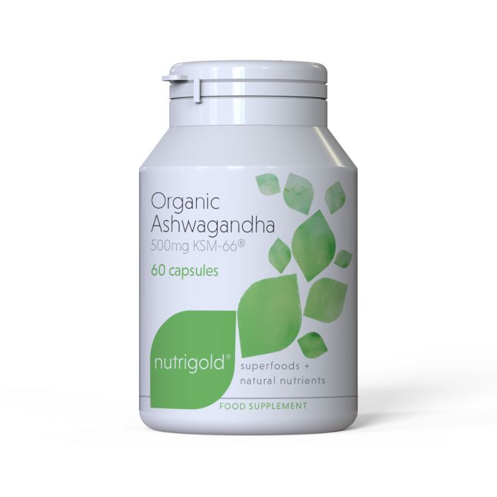 Nutrigold Organic Ashwagandha x 60 Capsules
